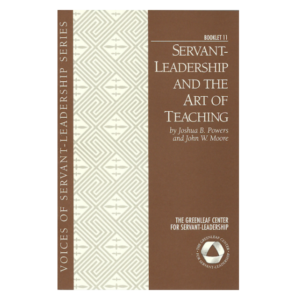 Voices 11 - Servant Leadership and the Art of Teaching
