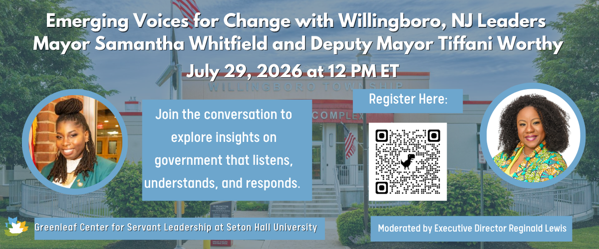 Emerging Voices for Change with Willingboro, NJ Leaders Mayor Whitfield and Deputy Mayor Dr. Worthy