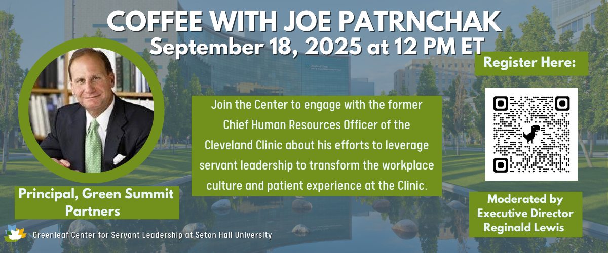 September 2025 – Coffee Joe Patrnchak Banner